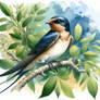 www.fineaiart.art - - Swallow              -  (2)