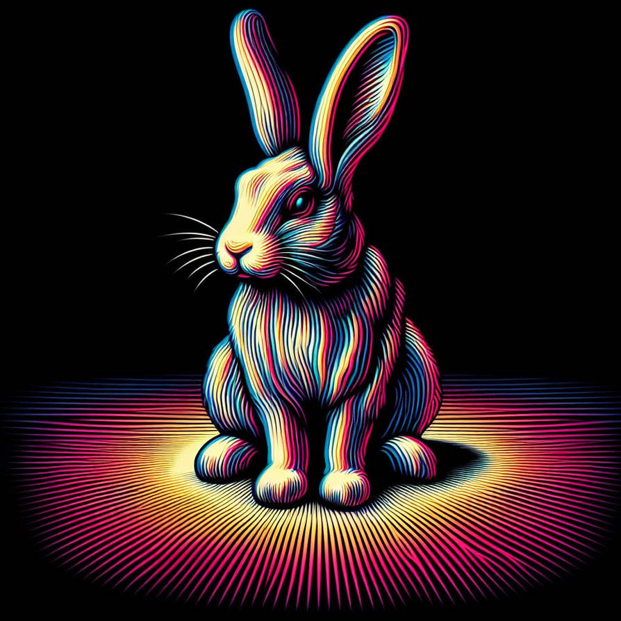 Alba Rabit www.tonnyfroyen.com - Glowing Rabbit - (23) by Fineaiart on DeviantArt