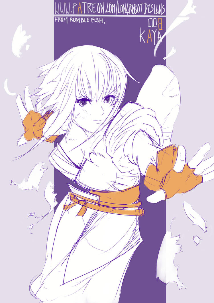 Kaya Of Rumble Fish by KazukiAce