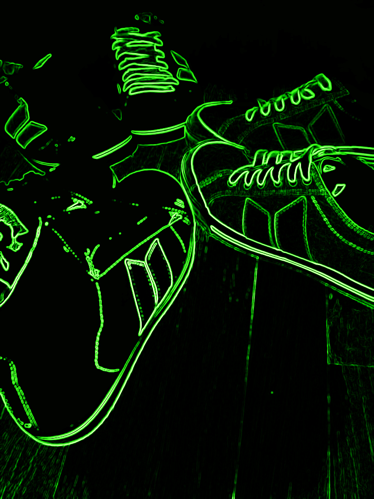 neon macbeth shoes by sharpieobsessed