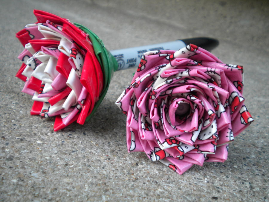 Hello Kitty Duct Tape Sharpies