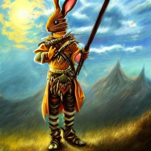 Rabbit Warrior by markvasicek on DeviantArt
