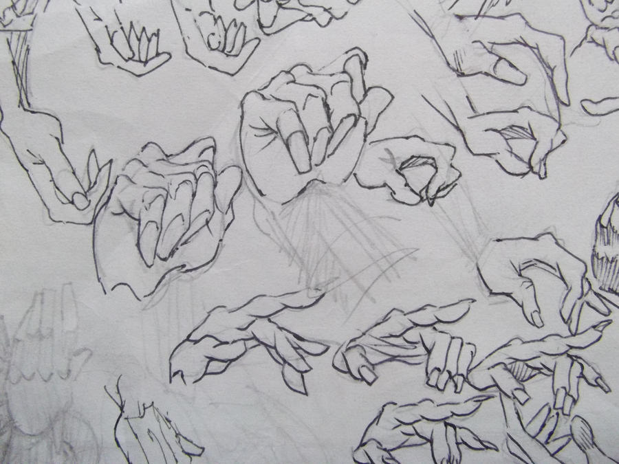 Basic hand references.1 by JamesB000 on DeviantArt