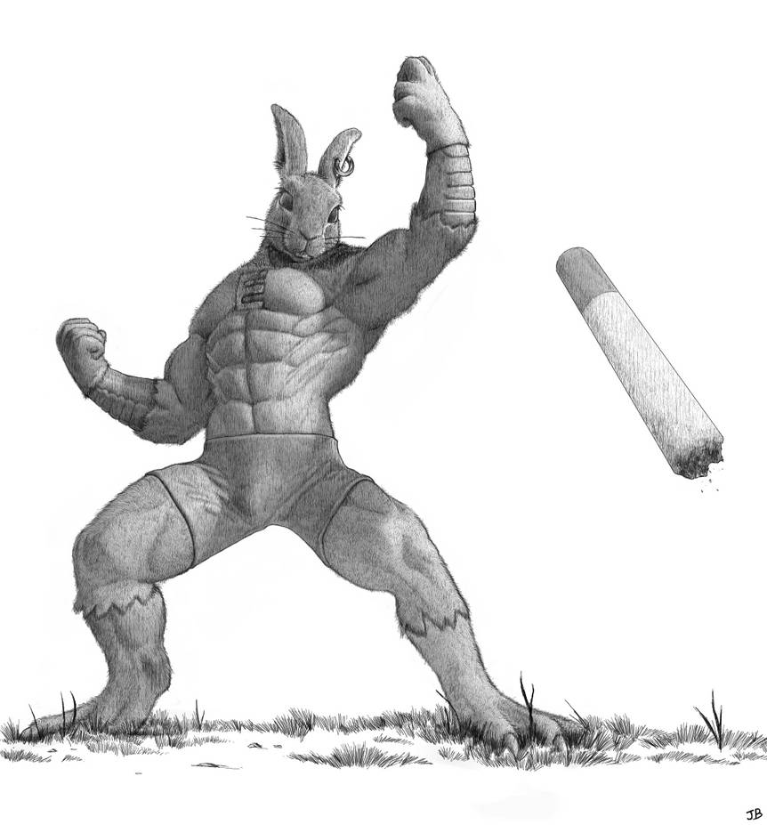A true life Hero..Billy the Rabbit, The Enabler. by JamesB000 on DeviantArt