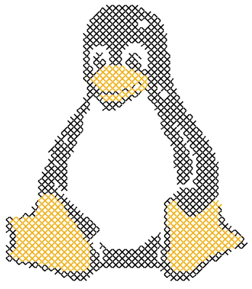 Tux Linux Mascot for patches