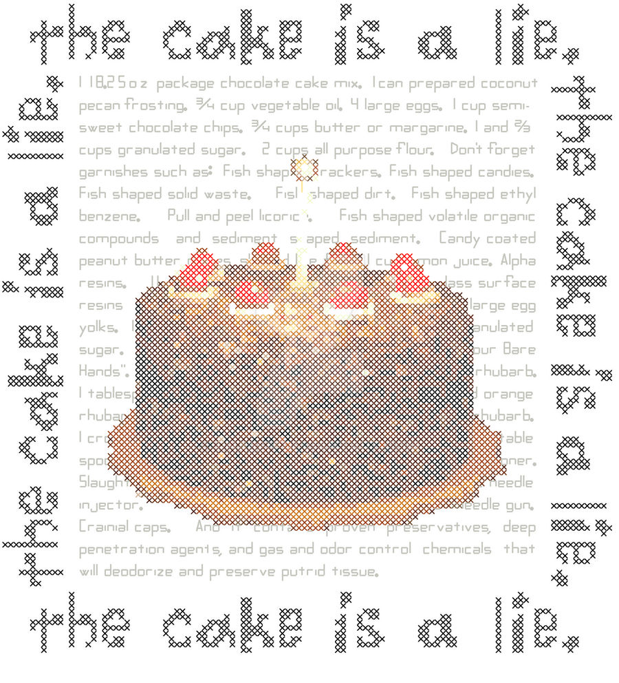 Portal Cake Recipe
