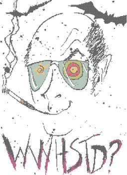 What Would Hunter S Thompson Do Cross Stitch PDF