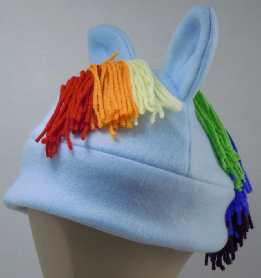 Rainbow Dash My Little Pony Fleece Hat
