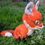Red Fox 3D Cross Stitch Animal