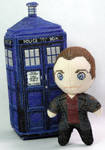 The Ninth Doctor Who 3D Cross Stitch Doll by rhaben