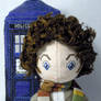 The Fourth Doctor Cross Stitch Doll