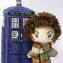 Tiny 4th Doctor Cross Stitch Doll