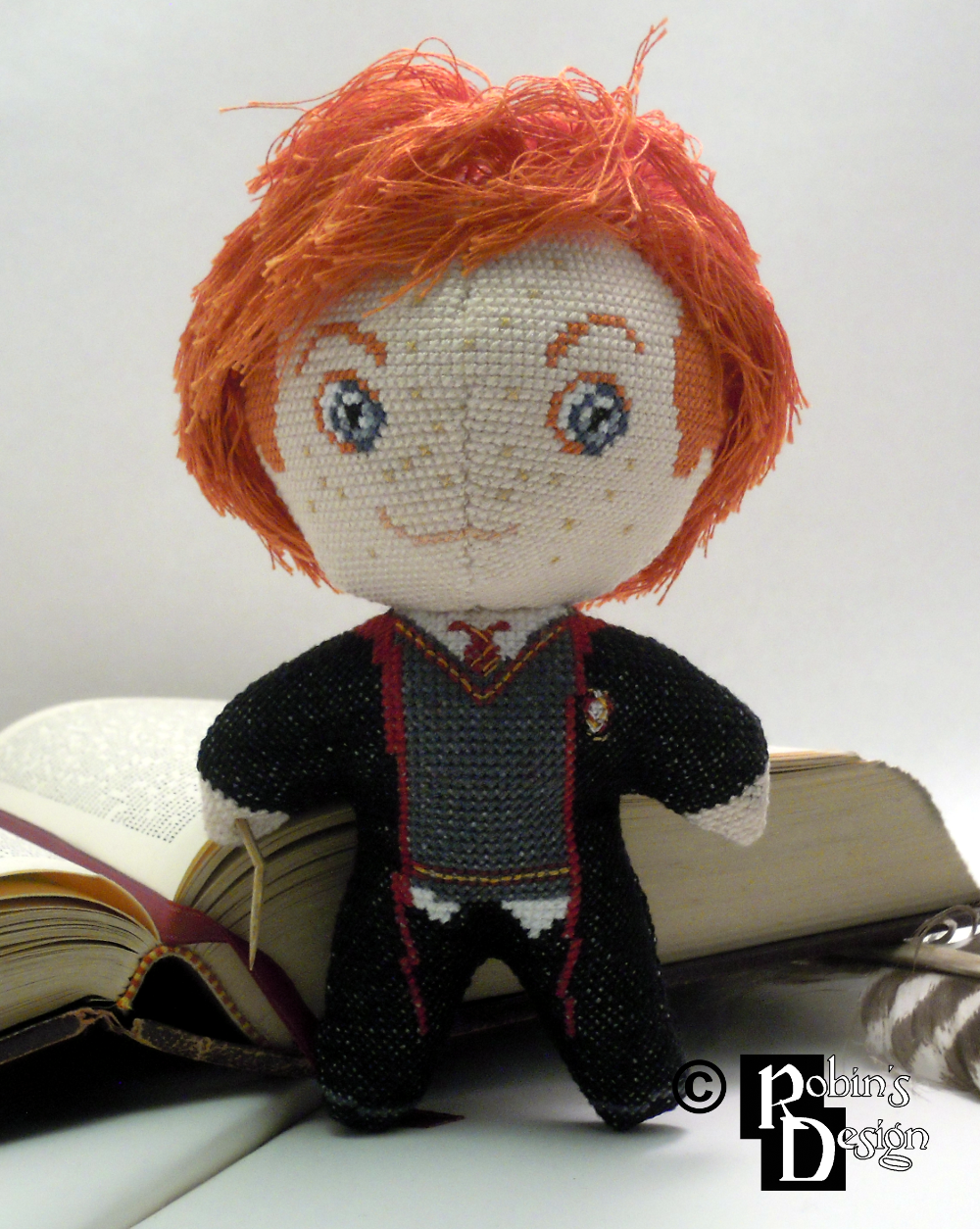 Ron Weasley 3D Cross Stitch Doll