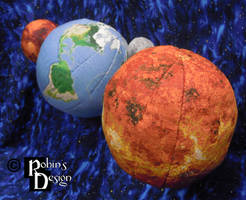 Venus Globe 3D Cross Stitch