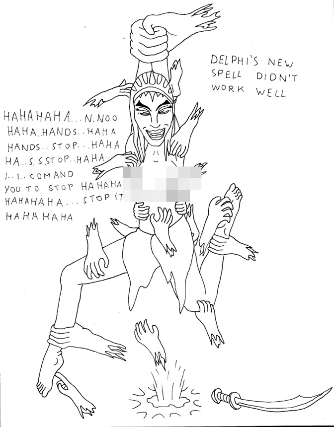 A spell gone wrong by DashadyAlien on DeviantArt