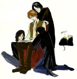 Remus Lupin and his dark men