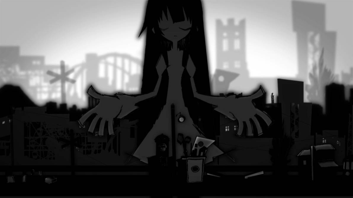 bakemonogatari ending screen by Limitus on DeviantArt