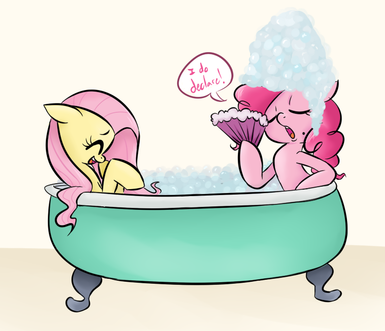 Bathing Ponies