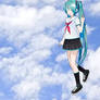 [MMD] LAT Miku School (Summer Uniform) DL!