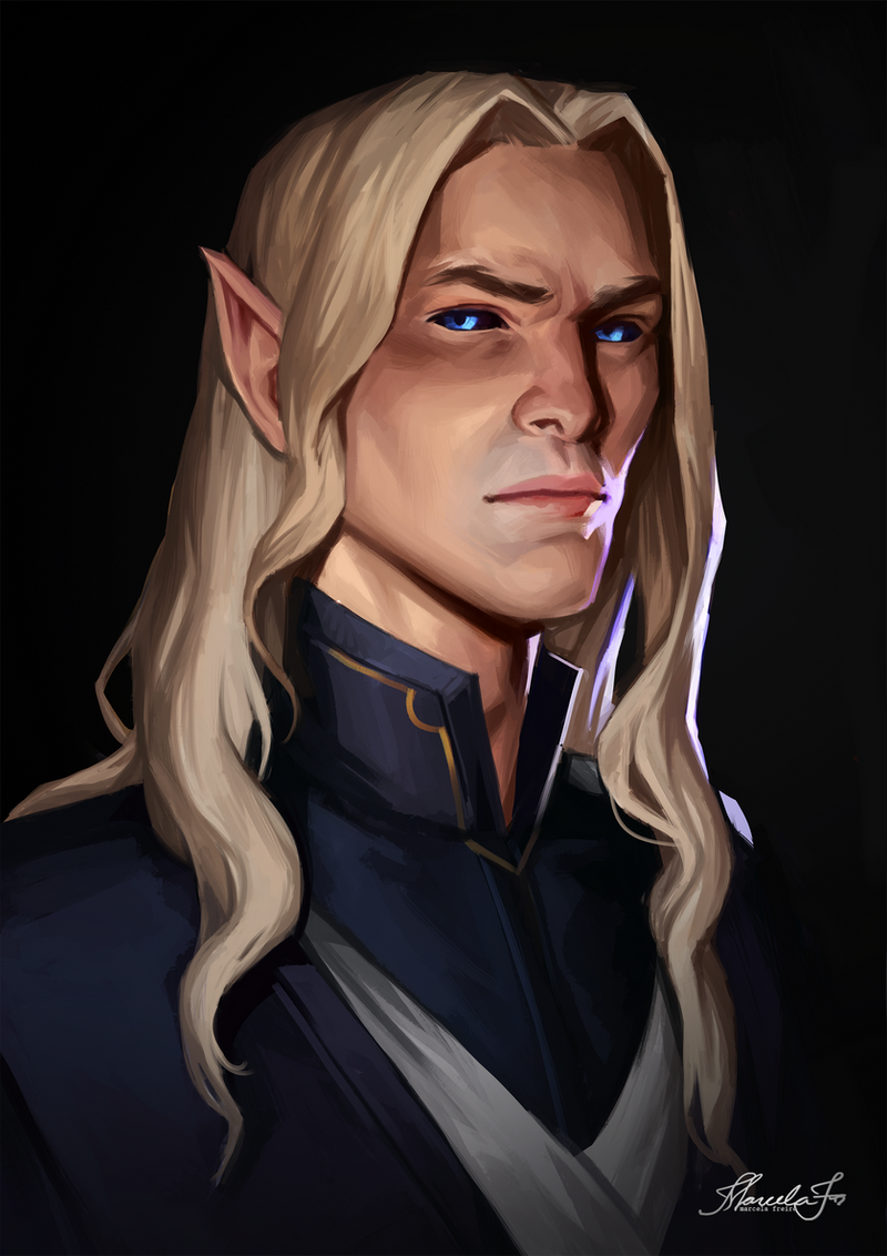 Commission: Ryul Talithaln by MarcelaFreire on DeviantArt