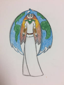 Earth-Chan as a Goddess (Earda)