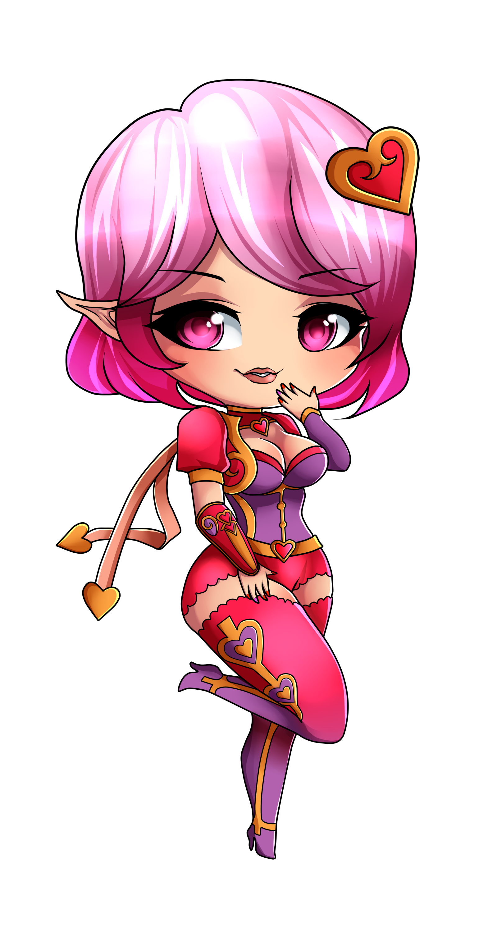 Skye from Paladins - Chibi