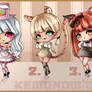 [Close] (1/4) Cute Adotables Kemonomimi Auction