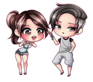 Couple  Chibi