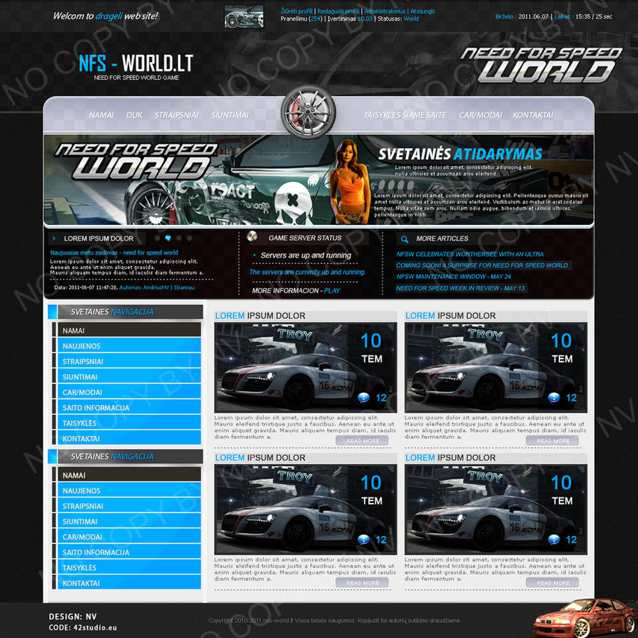 Nfs design by Hamas1 on DeviantArt