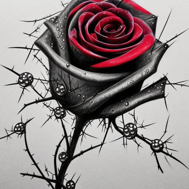 Blood Rose by Samikaze13 on DeviantArt