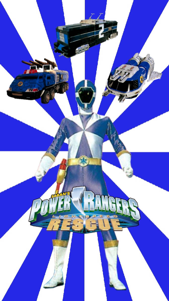 Blue Lightspeed Rescue Ranger by Edgestudent21 on DeviantArt