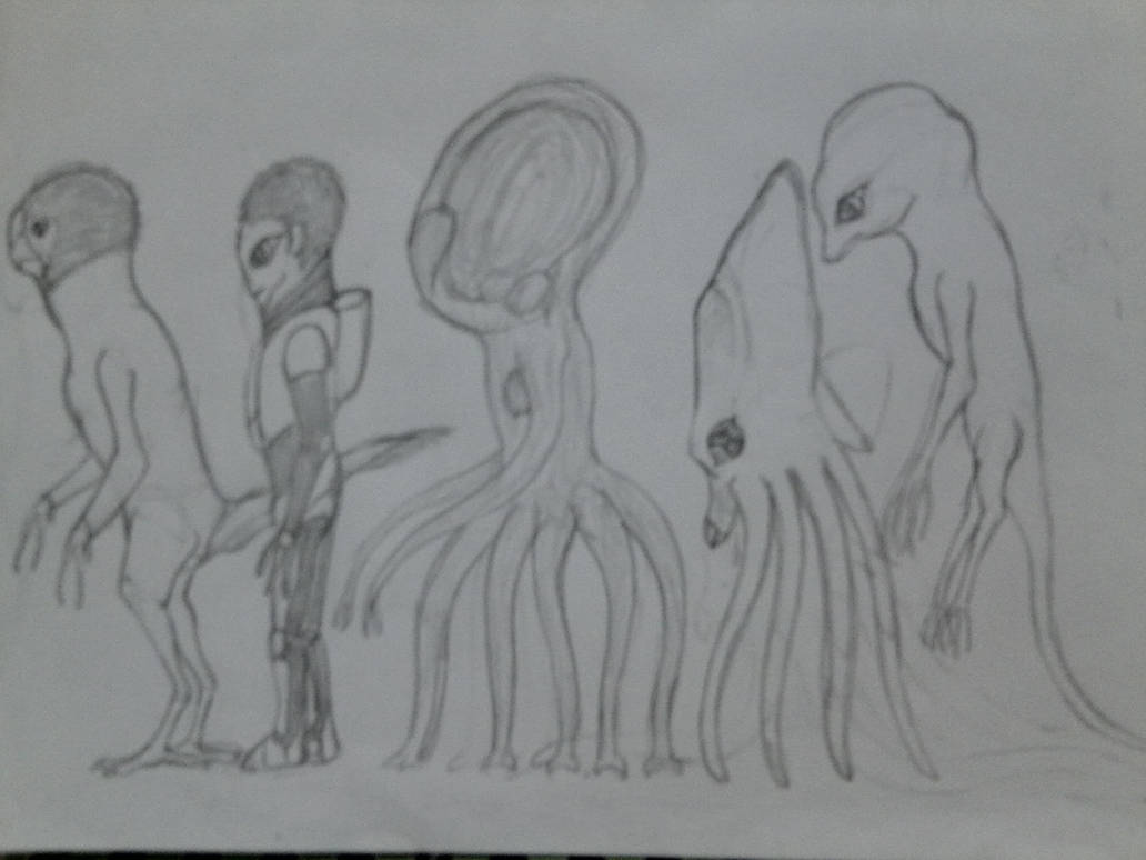 Dragonthunders Alien races of the Milky Way-12 mya by Dragonthunders on DeviantArt
