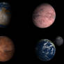 The alternative extreme earths
