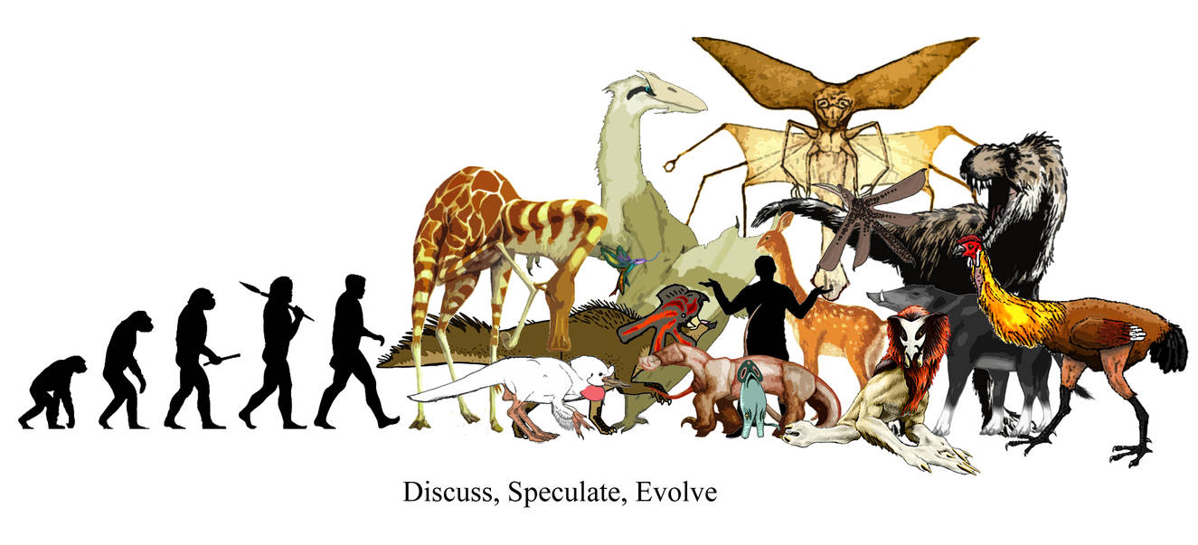 The Speculative Evolution FB banner by Dragonthunders on DeviantArt