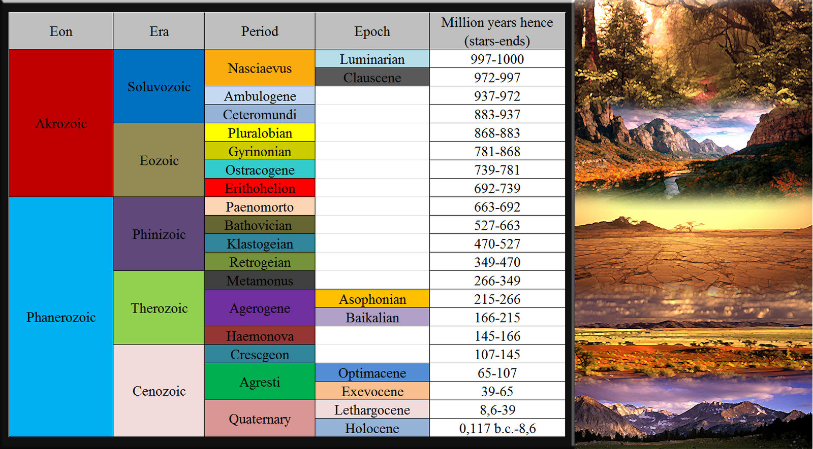 TFiF: Geological Timescale (V2) by Dragonthunders on DeviantArt