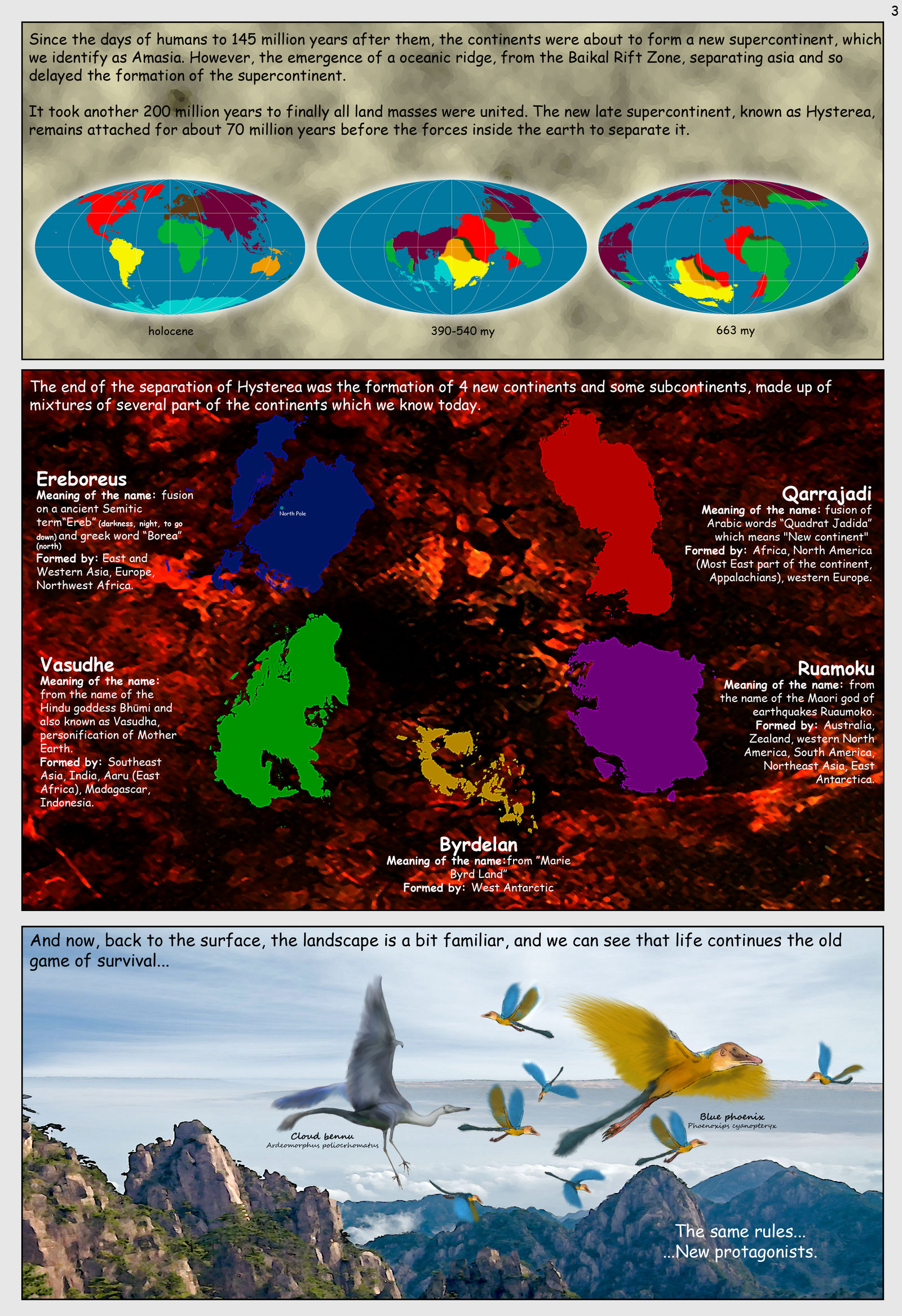 In the oblivion the Phanerozoic, page 3