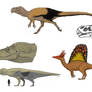 The Redesigned Dinosaurs, some theropods
