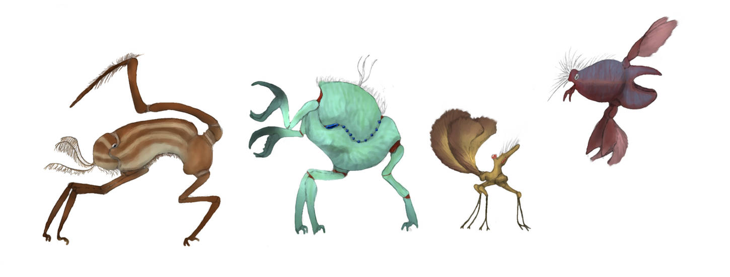 Dragonthunders Alien Extraterrestrial Arthropods by Dragonthunders on DeviantArt