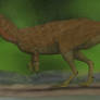Drawdinovember2018, D6: Dilophosaurus shaking