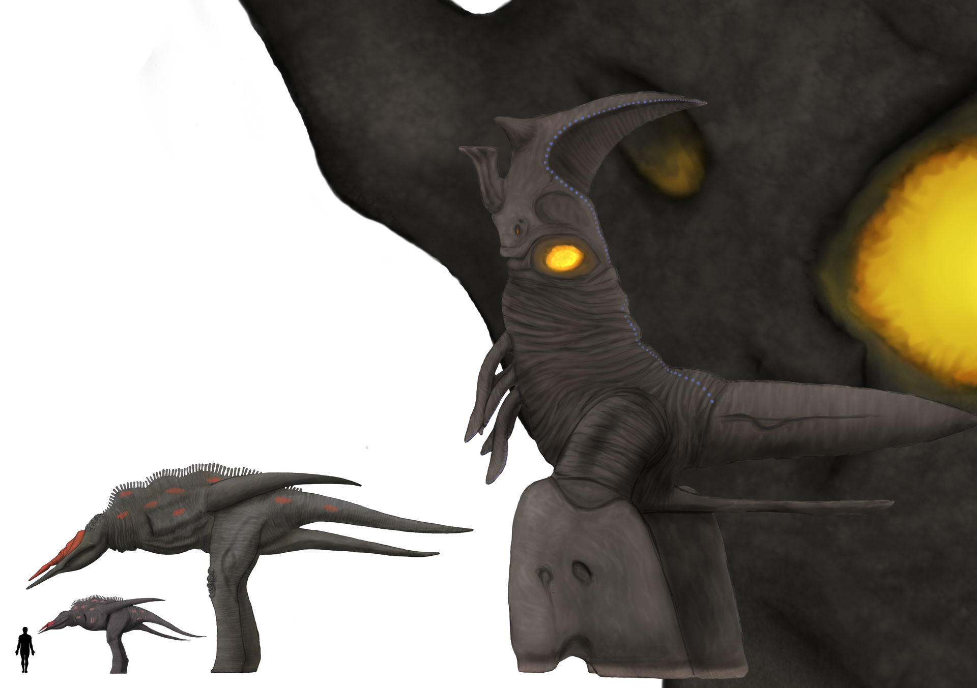 Dragonthunders Alien SE giants, A Darwinian Titanic Duos by Dragonthunders on DeviantArt