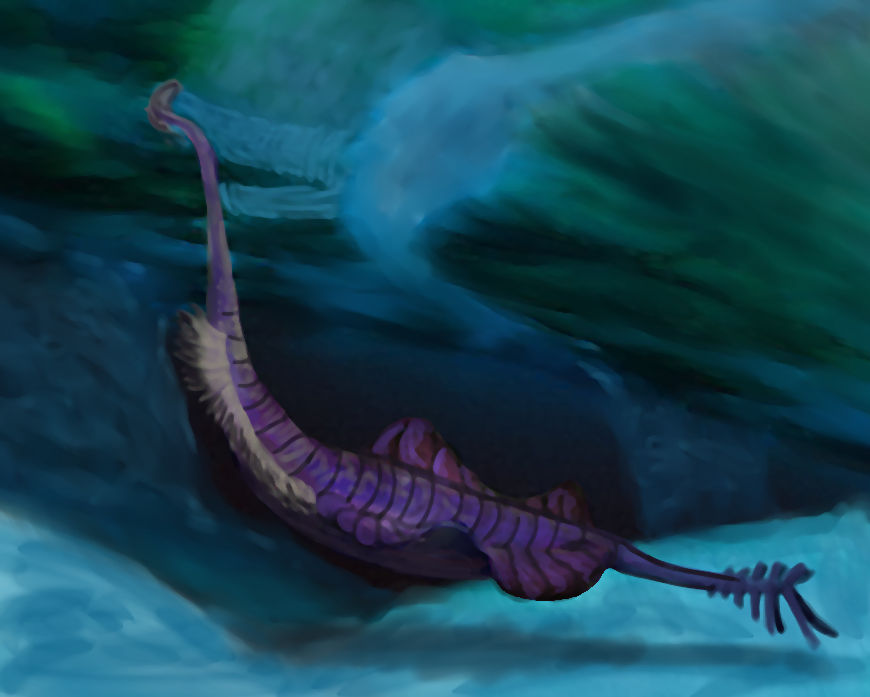 Dragonthunders Alien Spectember D6: Glaciar Grazer by Dragonthunders on DeviantArt