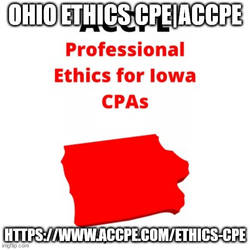 Ohio Ethics CPE|ACCPE