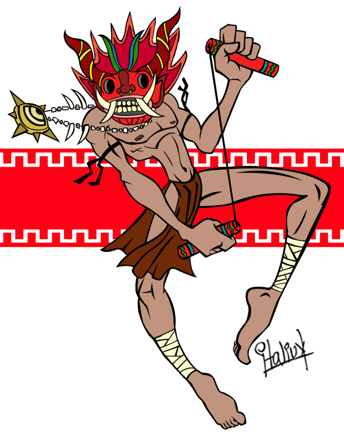 Daredevil redesign -Inca Style