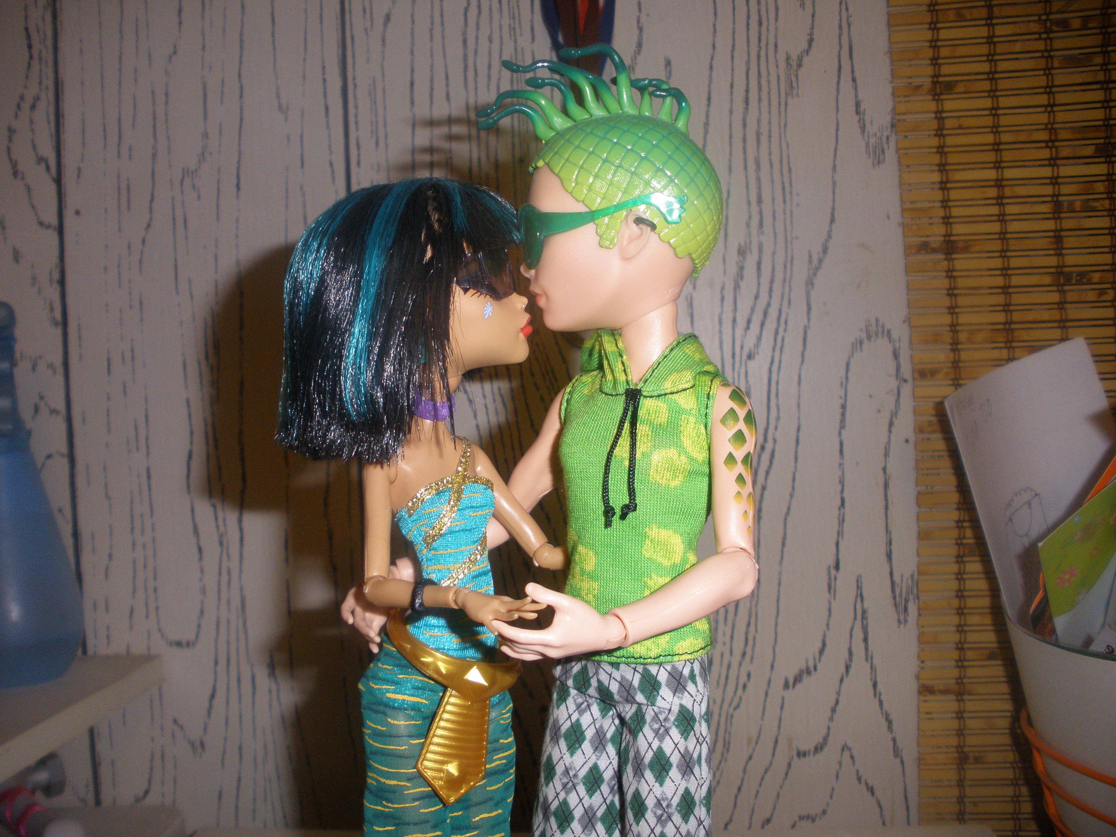 The Queen and King of Monster High