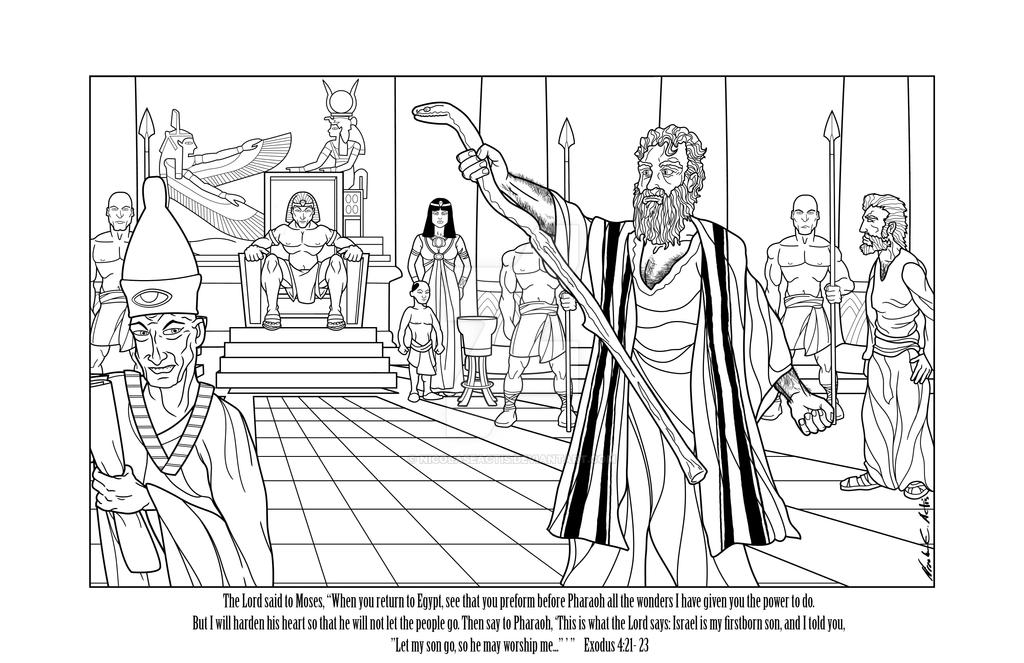 Moses Vs Ramses Moses and Ramesses. by NicolasEActis on DeviantArt