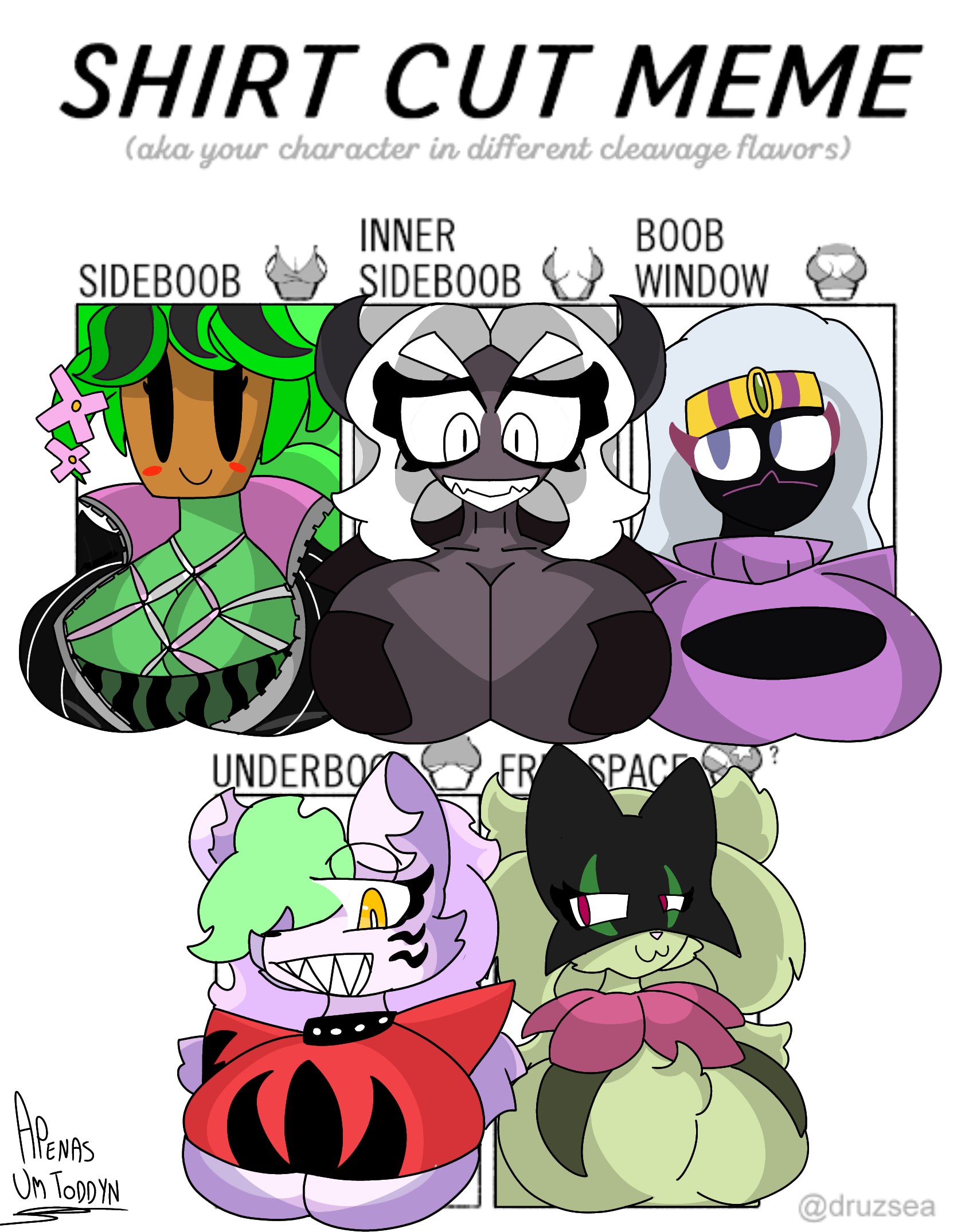 Shirt cut meme by ApenasUmToddyn on DeviantArt