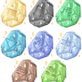 Esk - F2U Carved Gem Set