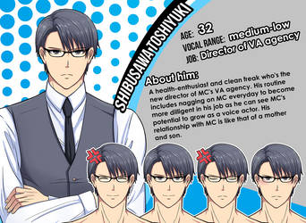 New Character Profile: Shibusawa Toshiyuki
