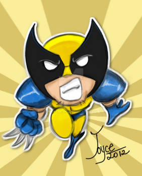 Sketching 2 - Chibi Wolvie