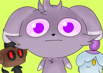 Espurr Phantump Litwick